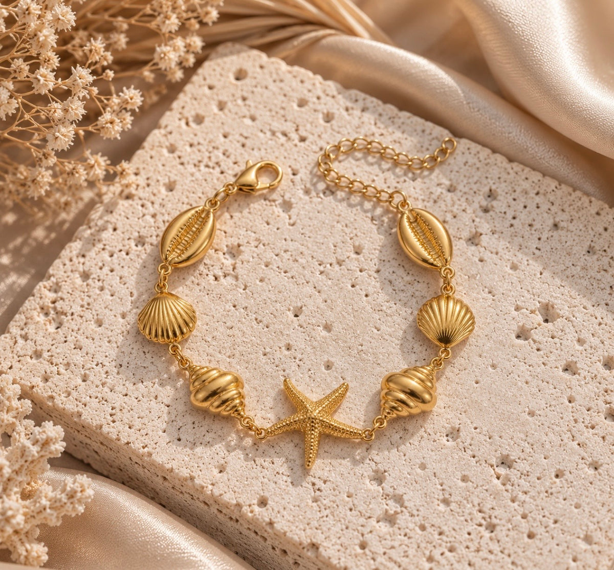 ocean charm bracelet