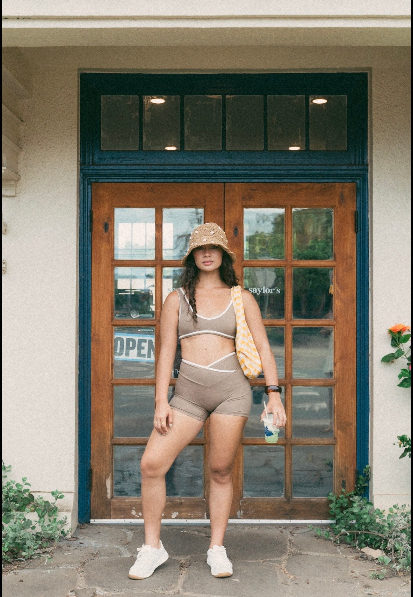 cowrie bucket hat