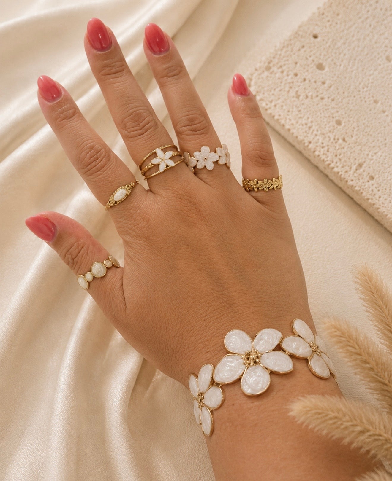 white pua cuff