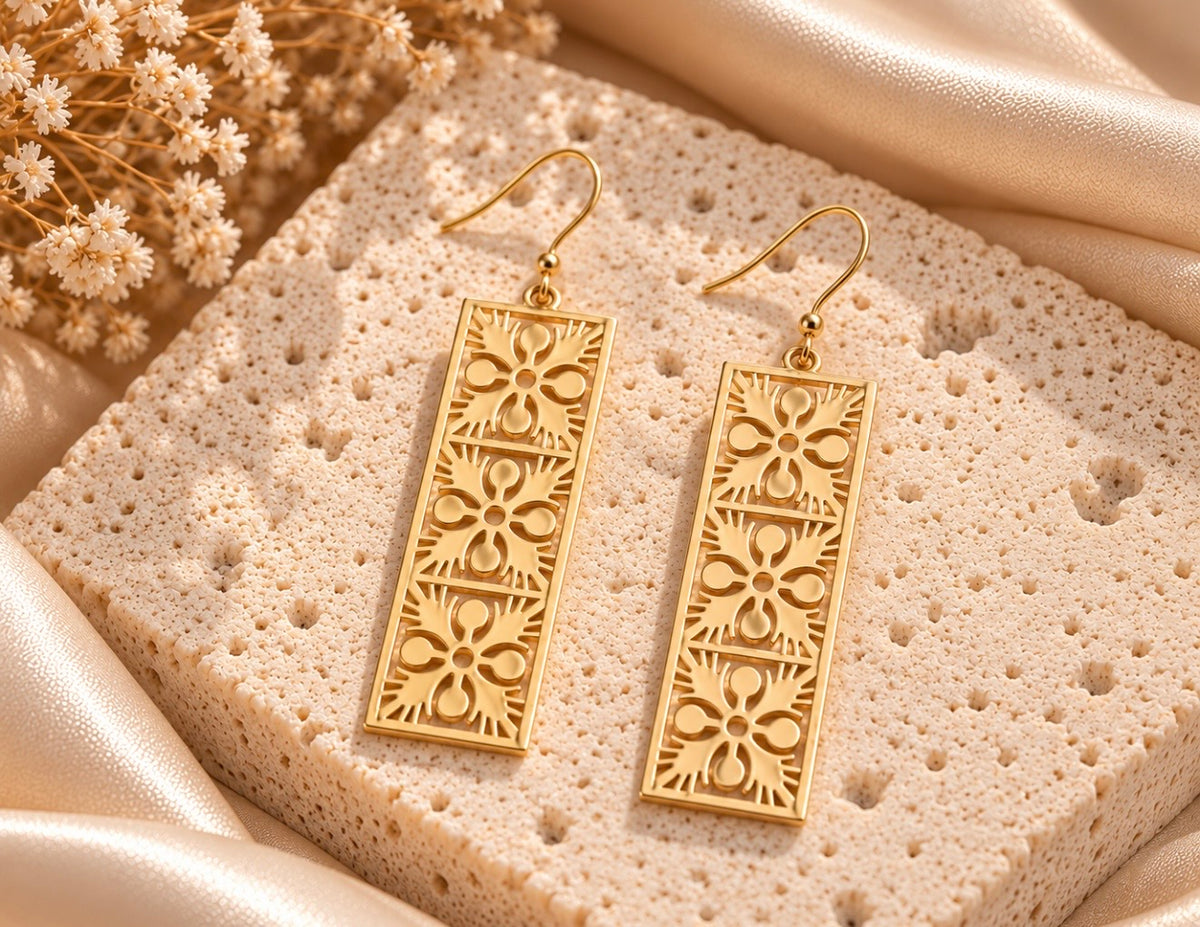 'ulu drop earrings