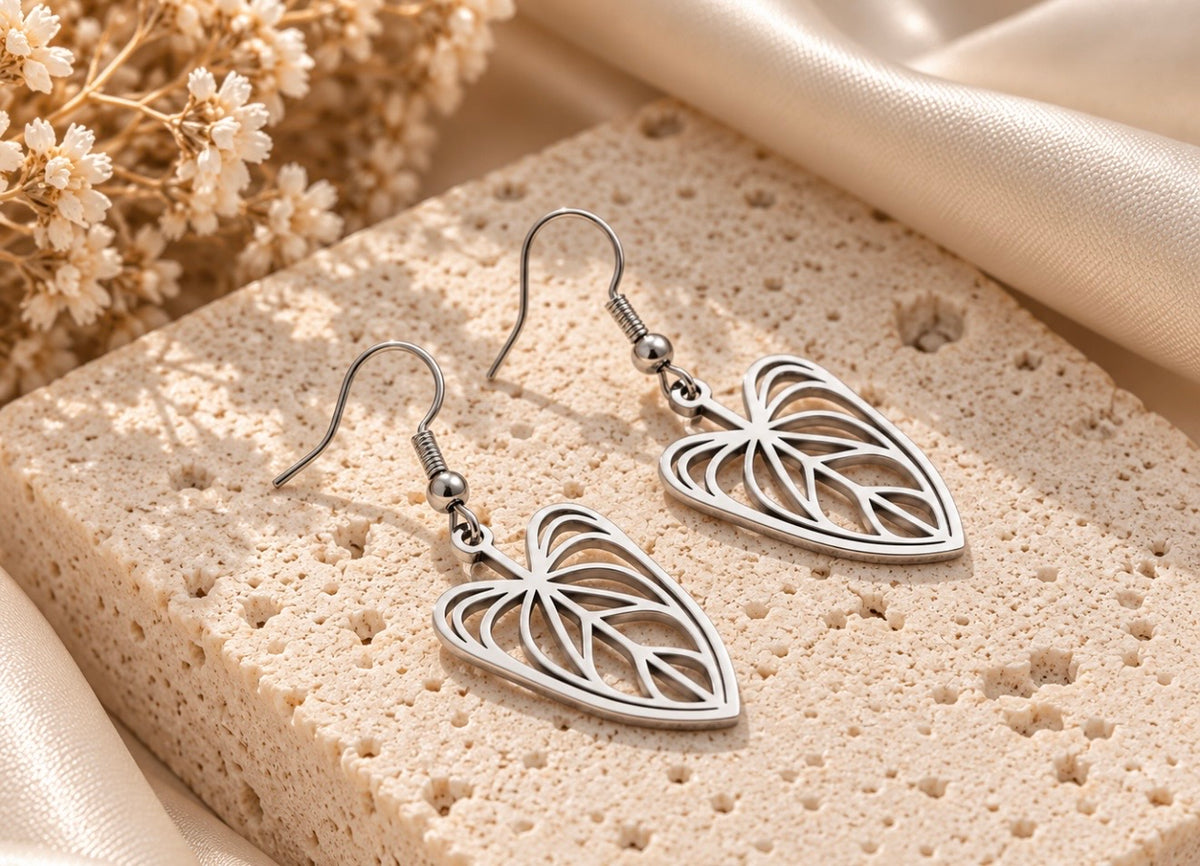 kalo earrings silver