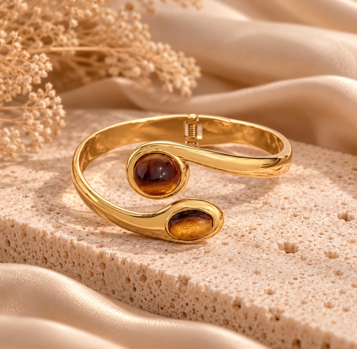 tigers eye bangle