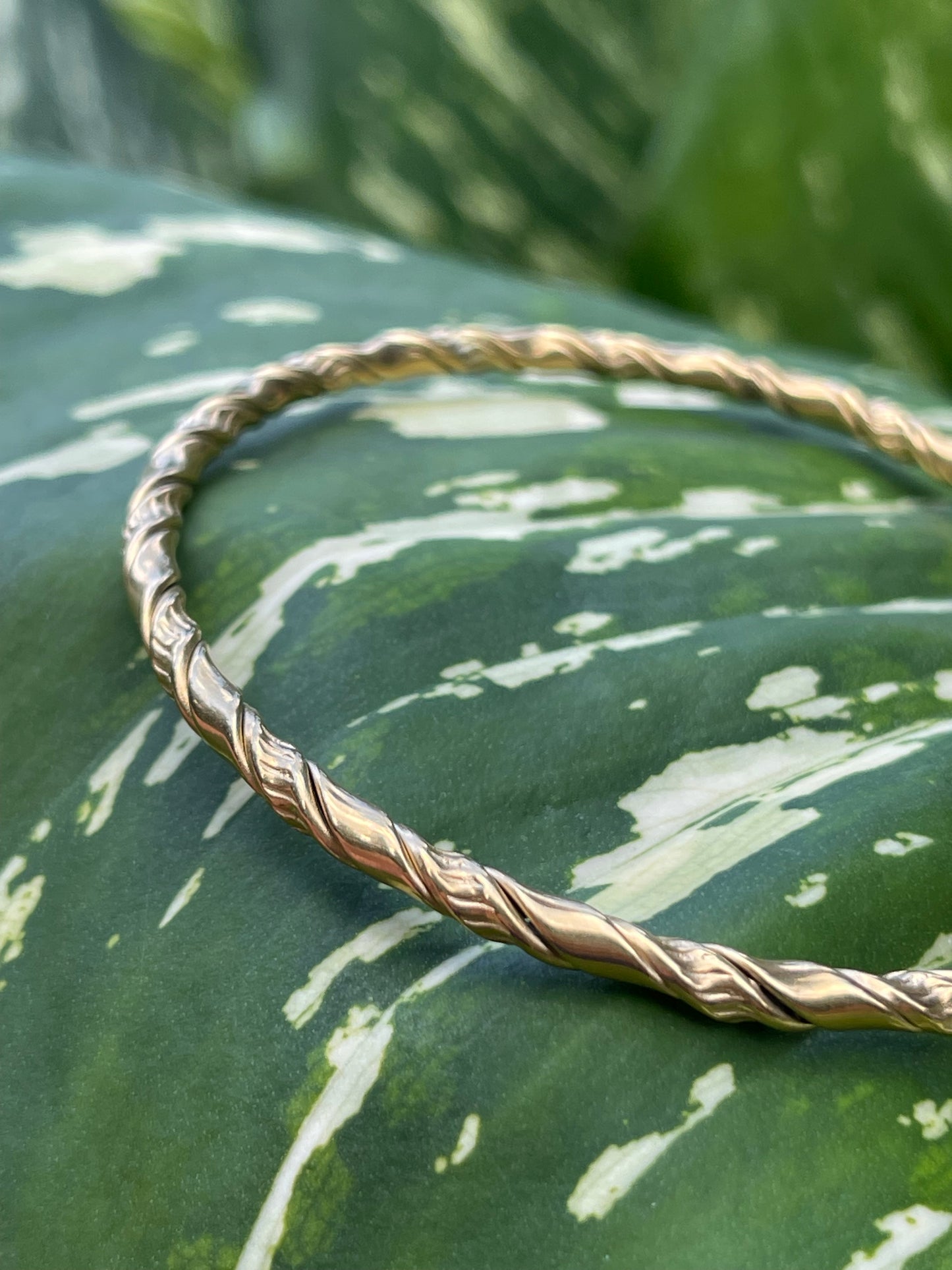 twisted bangle
