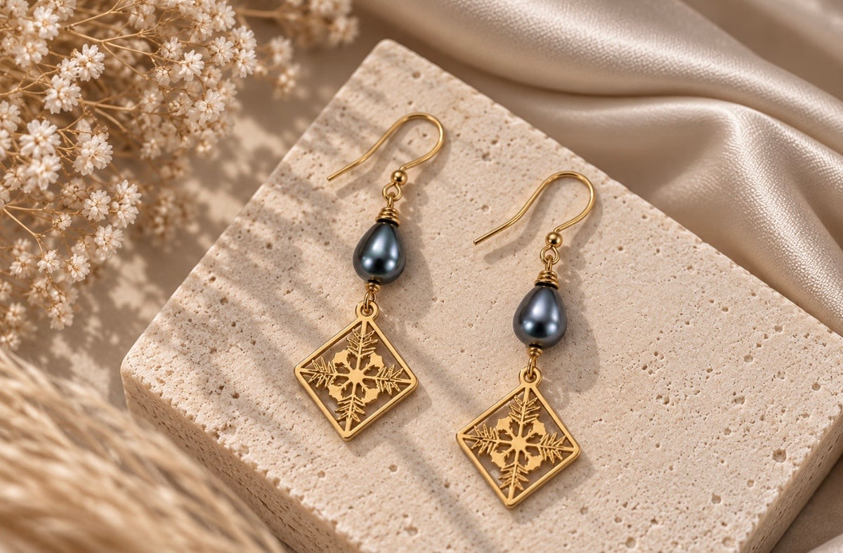 pua quilt earrings