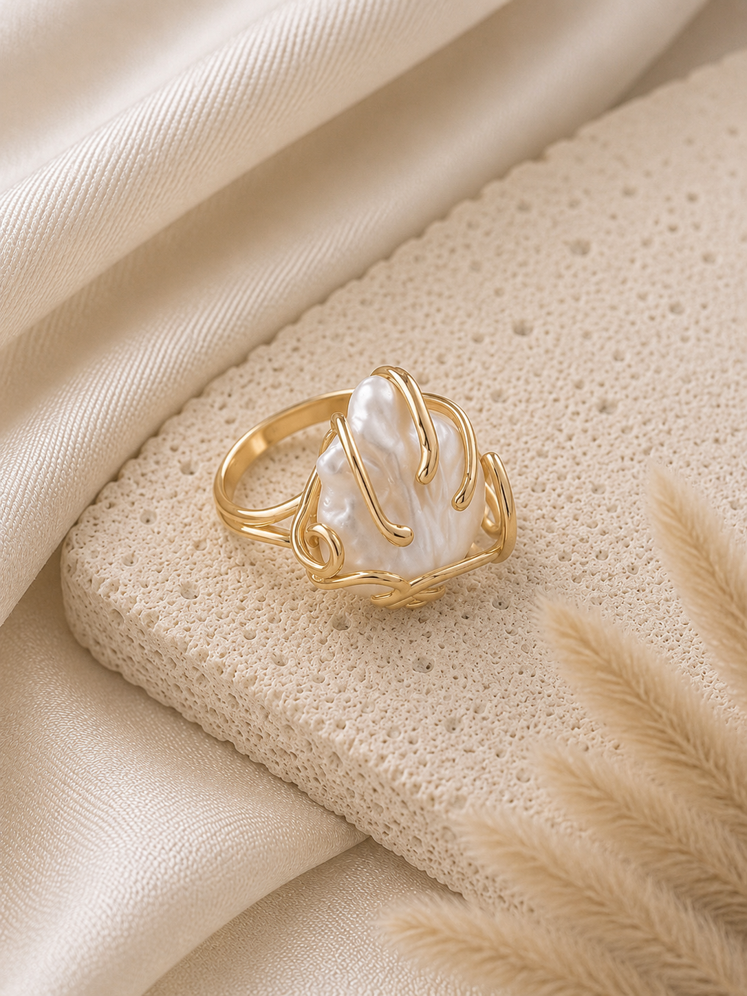 moonshell ring