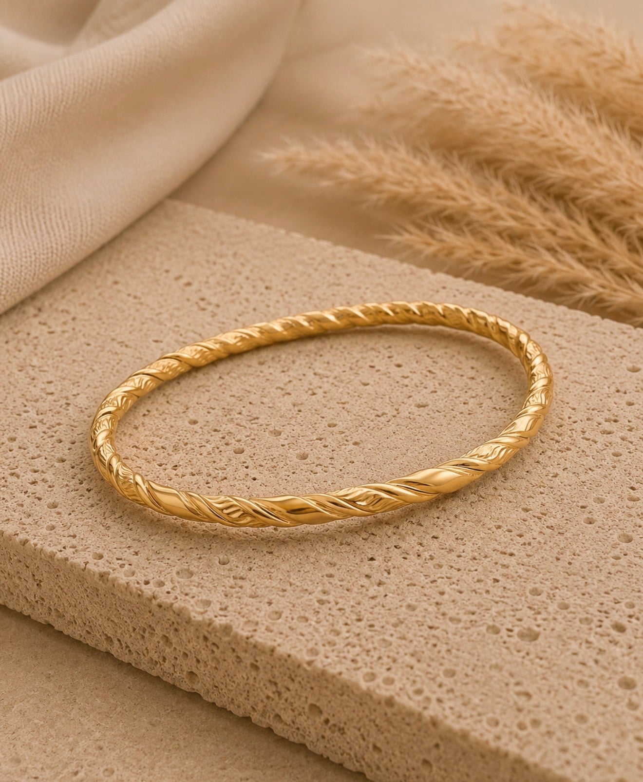 twisted bangle