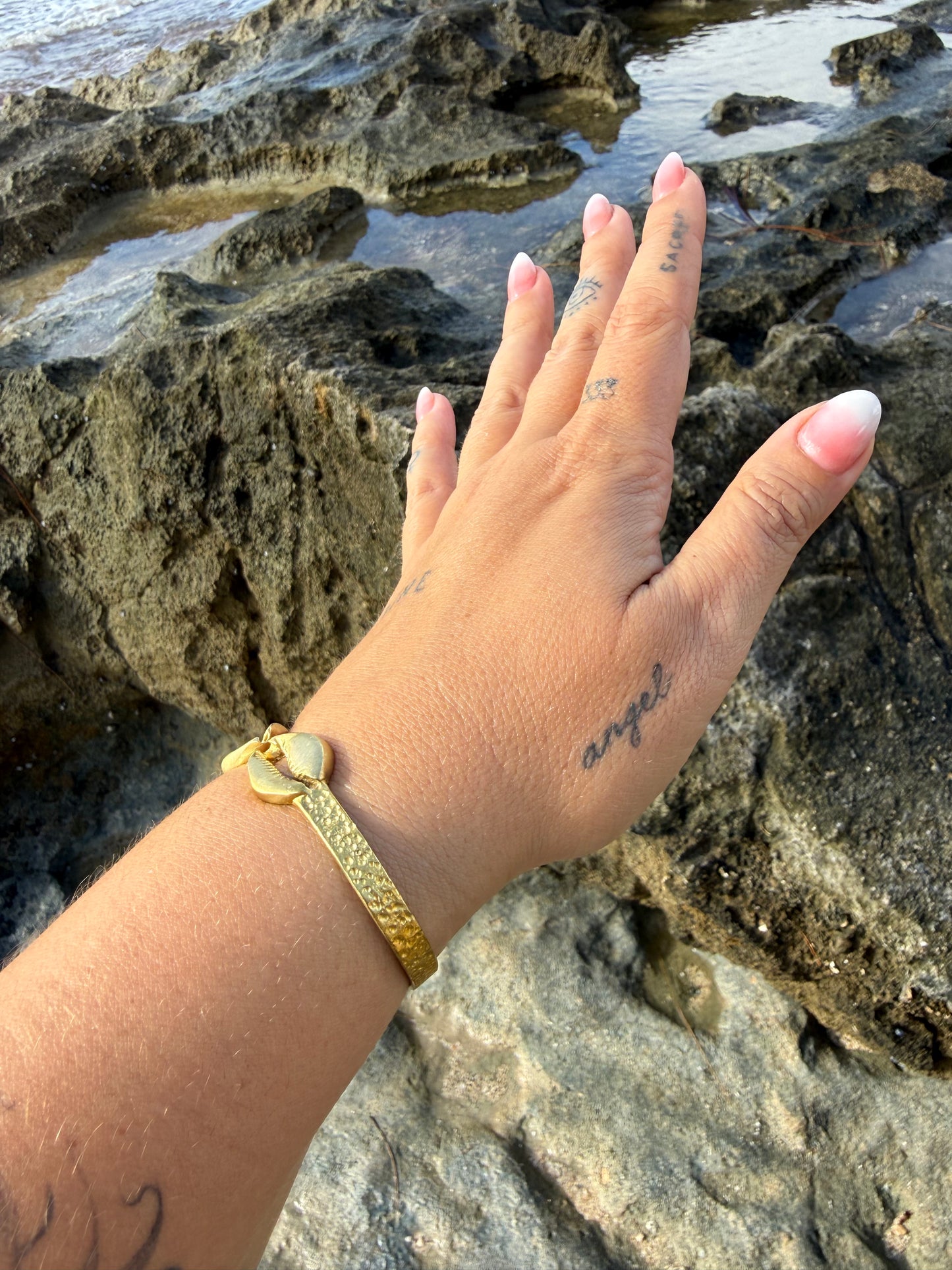 cowrie cuff