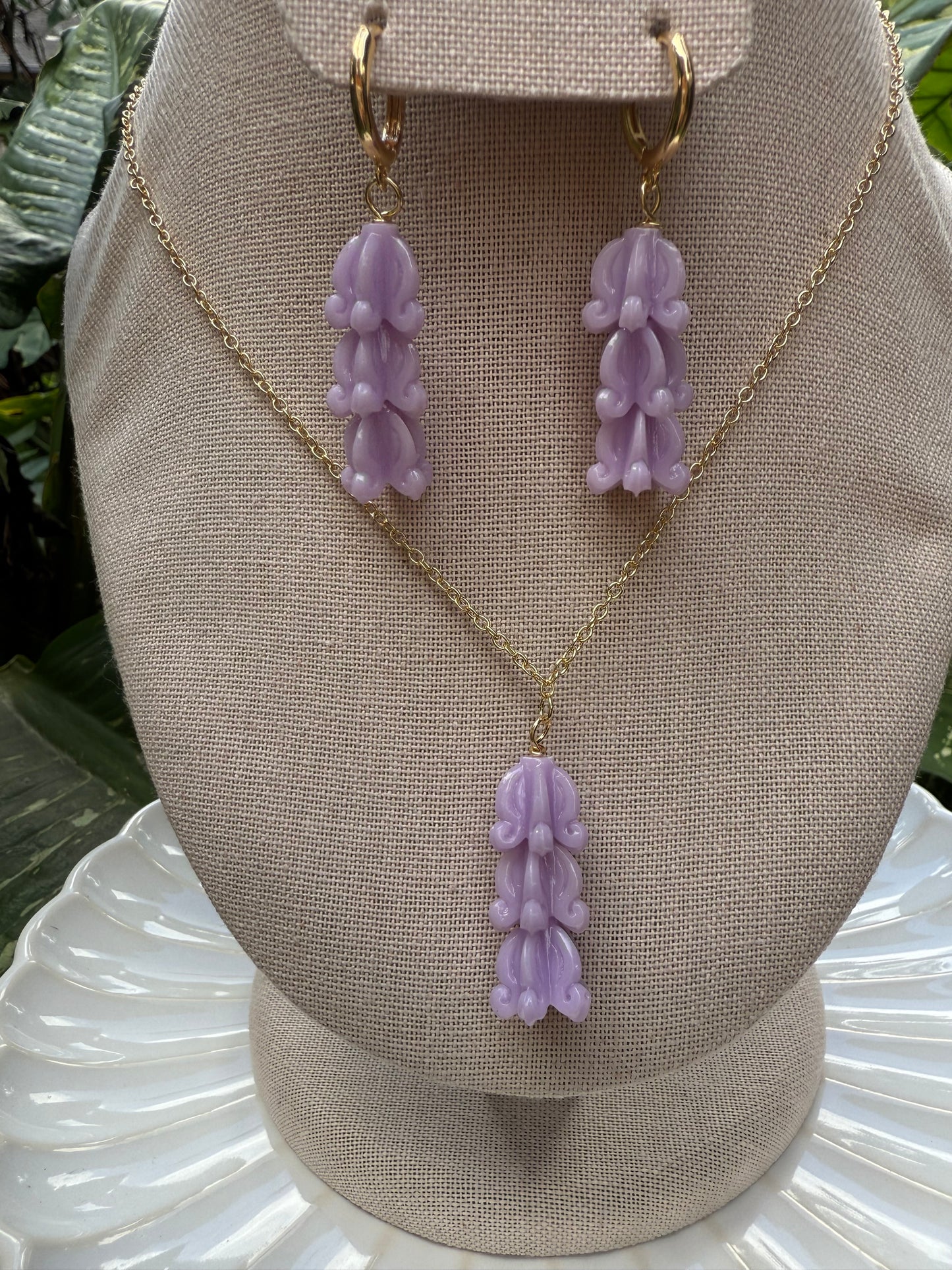 Purple Crown Flower Collection