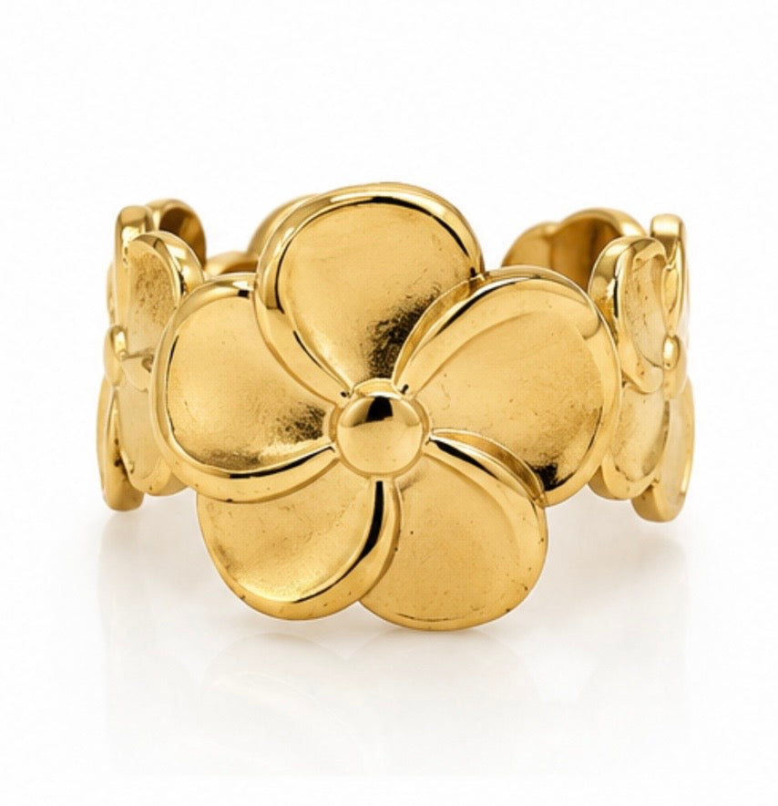 plumeria ring