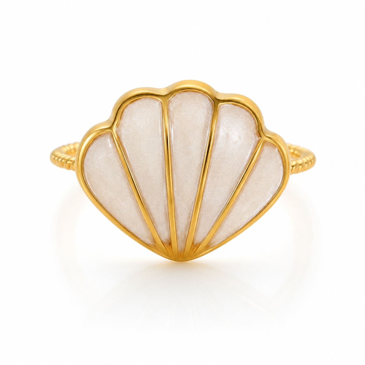 anela shell ring