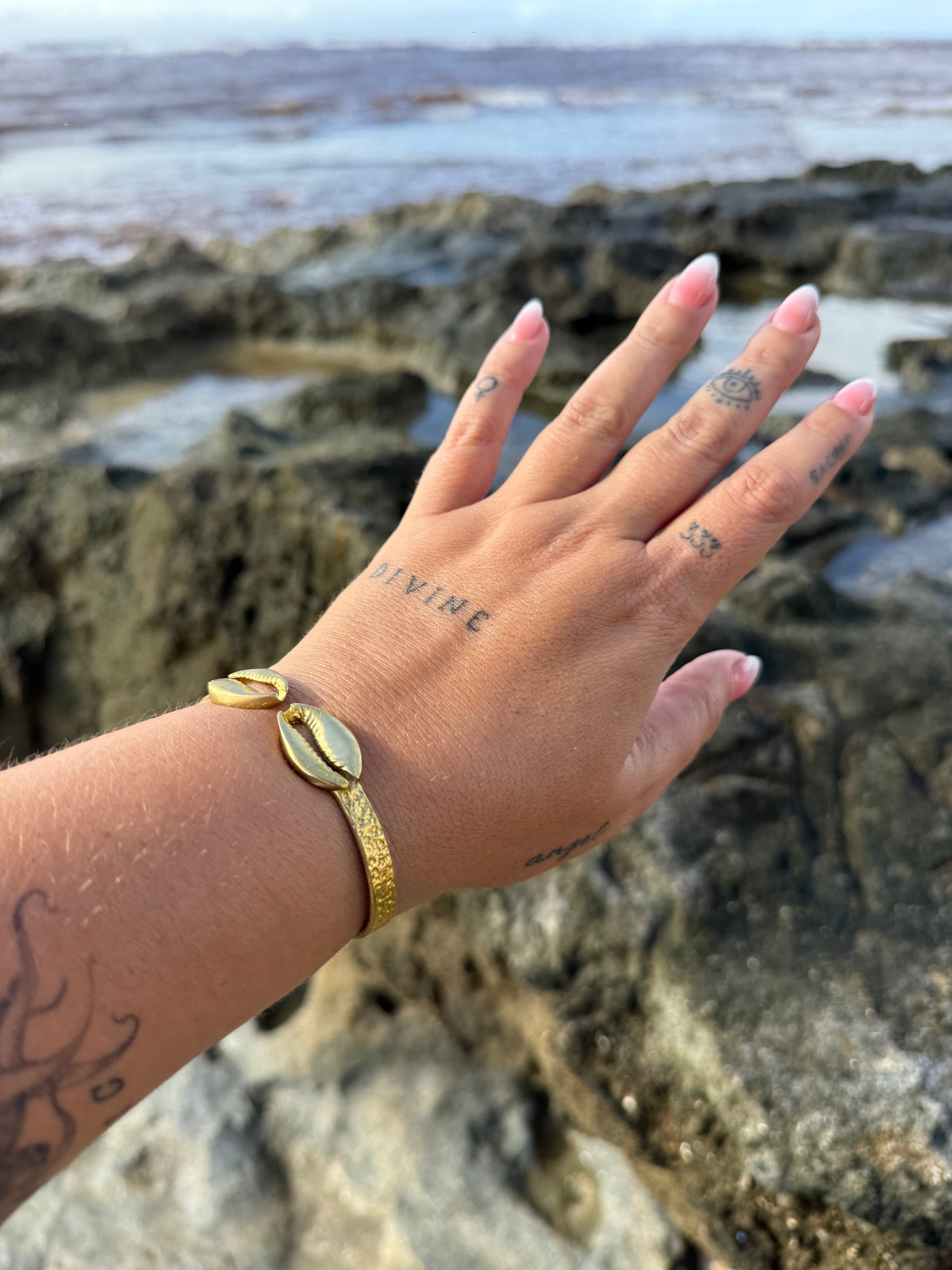 cowrie cuff