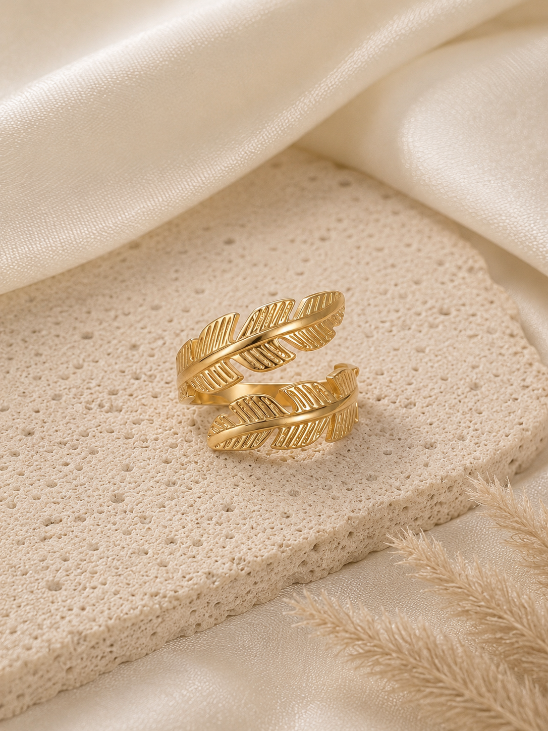 doub leaf ring