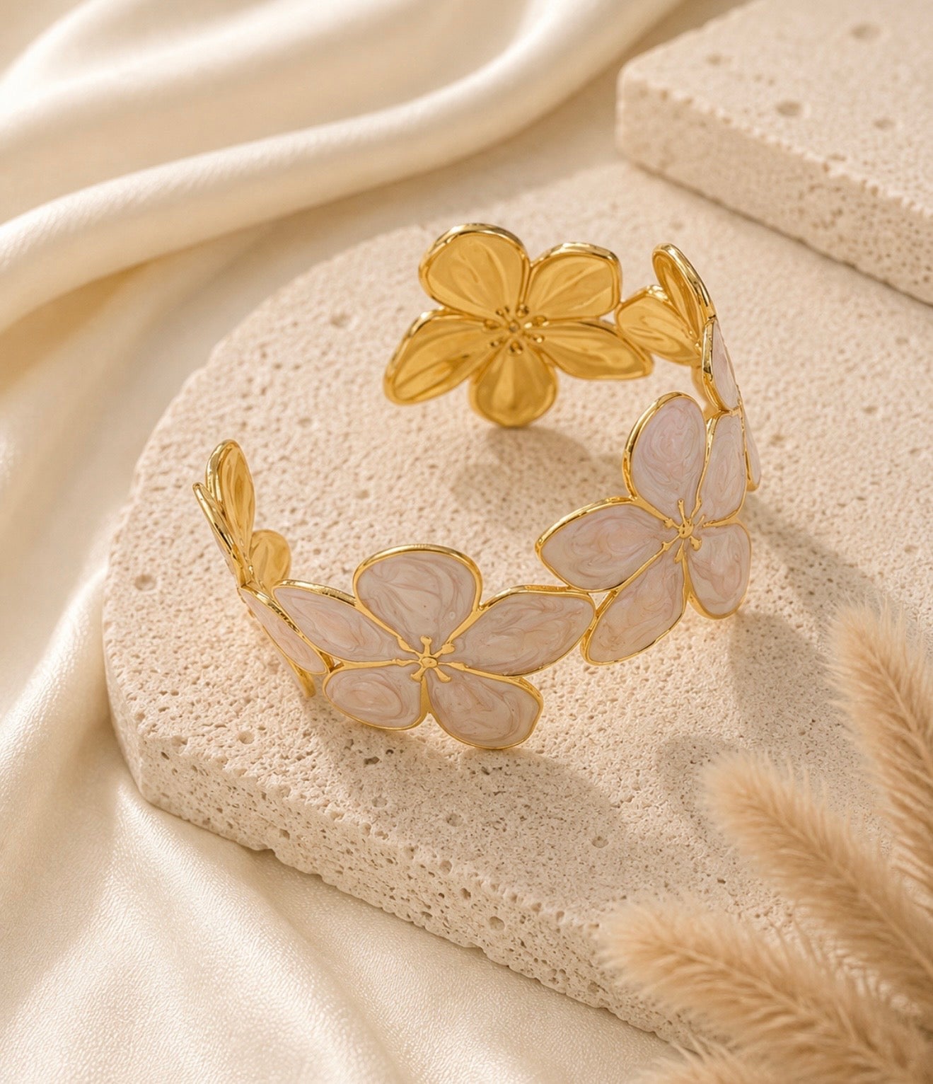 white pua cuff