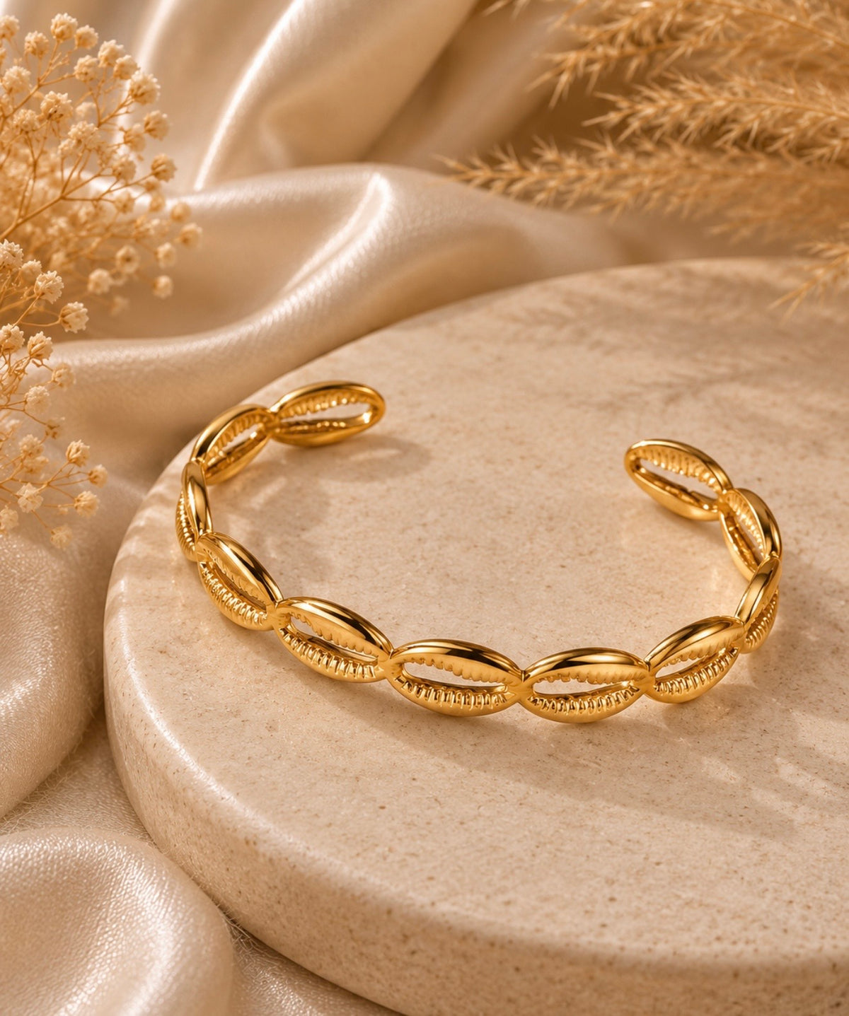 cowrie cuff