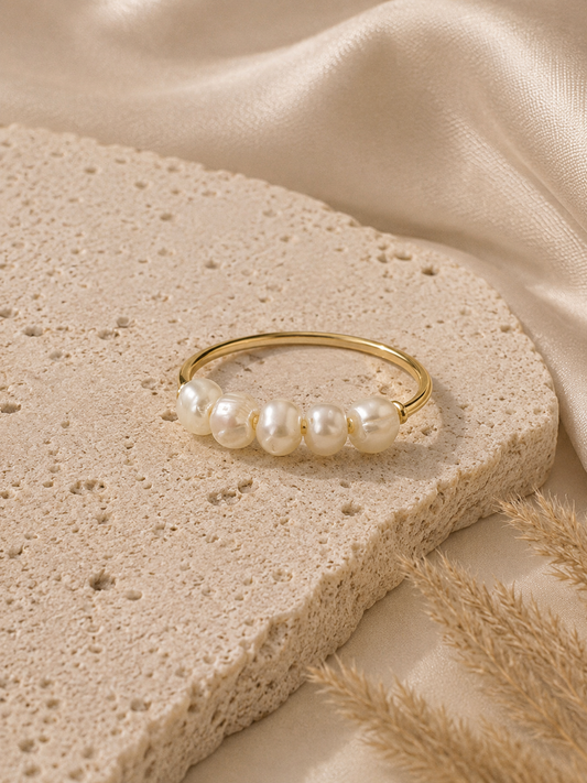 pearlie girlie ring